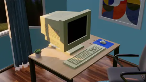 Monitor evolution #monitor #monitors #evolution #animation #blender #loop #3d