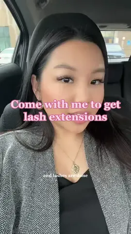 Come with me to get lash extensions! A girl feels back to normal 😚 ##lashextensions##beauty##beautytransformation