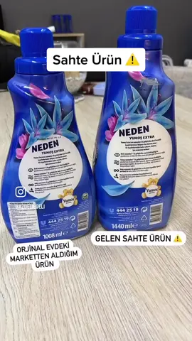 Zaten paketi elime alır almaz anladım sahte olduğunu. Bendeki ürünleri hemen getirdim ve sahte. Kokusunun zaten alakası yok. Pazar günü gelmişti anca fırsat bulmuştum açmaya. İade gidecekler ❌ Ya sahte gelirse dye soranlar vardı ona da cevap olsun bu şekilde anlayabilirsiniz 👌  #yumoş #sahteürünkullanmayın #dikkat #hepsiburada #çakma #denizli #temizlik #temizlikvideosu #temizlikfikirleri #temizlikönerileri #temizlikmalzemeleri #çamaşır #çamaşırmakinesi #düzen #düzenkolik