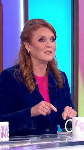 The Duchess Of York recalls the time she was arrested with Princess Diana #loosewomen #loosewomenguest #theduchessofyork #sarahferguson