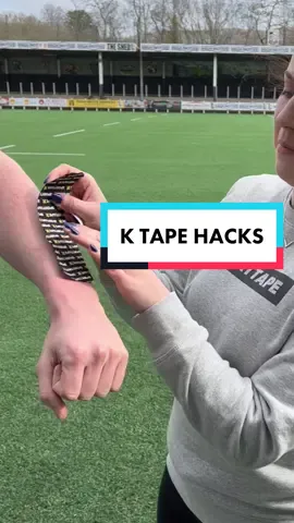 K TAPE HACKS - The importance of anchors 🙌 #sporttape #sportstape #ktape #kttape #kinesiologytape #rugby #football #Running #tapingtutorial #hacks #tipsandtricks 