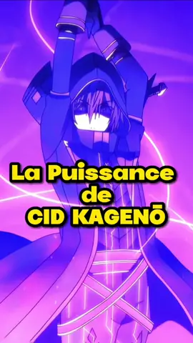 La Puissance de Cid Kageno, celui qui était devenu l’éminence de l’ombre #cidkagenou #theeminenceintheshadow 
