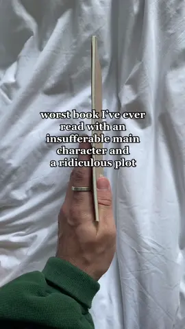 0/10 would not recommend this book #BookTok 