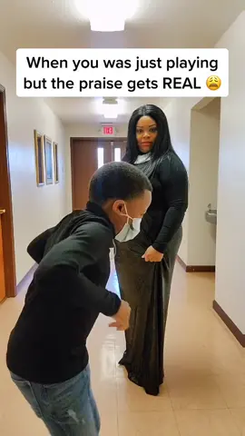 Whew his feet got light 🏃🏾‍♀️💨 #blackchurchtok #kidspraisebreak #praisethelord 🎥: @amyconnor87 