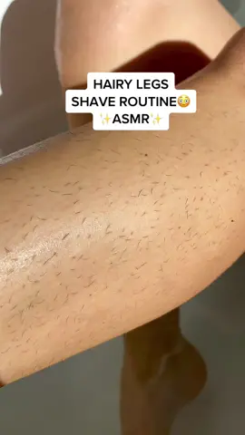 #asmr #asmrsounds #hairylegs #shaveroutine #shavinghacks #beauty #skincare