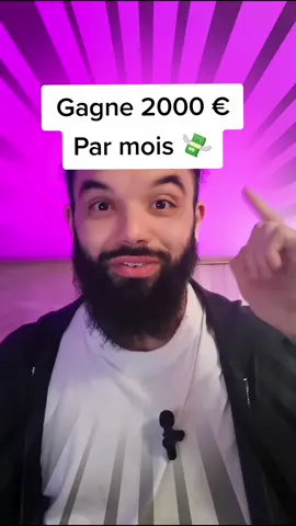 💰 Tu veux gagner 2000€ par mois? Alors ce business est pour toi ! #devperso #objectif #argentenligne2023 #succes #gagnerdelargent #devenirriche #motivation 