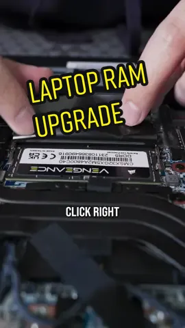 How to upgrade laptop RAM in less than 60 seconds #corsair 