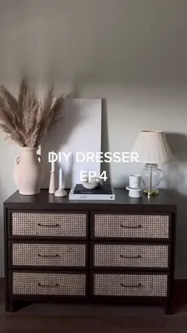 Ep.4 THE FINALE #diydressermakeover I AM LITERALLY OBSESSED WITH HOW THIS CAME OUT!!!!!! im shook what should i DIY next??? #diydressertransformation 