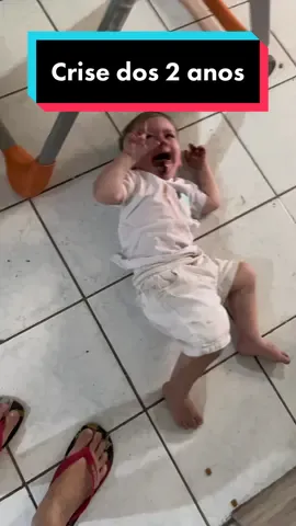 Meu filho esta passando pela crise dos dois anos 😭 #crisedos2anos #crisedosdoisanos #bebe #birra 