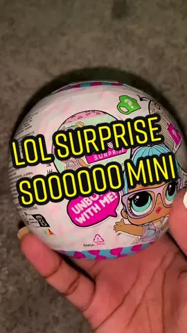Hmmm how do yall feel about the #sooominilolsurprise #dolls?  #lolsurprise #lolomg #christmas #holiday #toyunboxing #toys #mga #lolsurprisesooomini #minidoll #fyp #toronto #unboxing #blindbox 