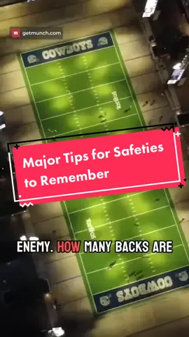 If you play safety, these are things you MUST know! #defensivebacks #safety #dbtips #football 