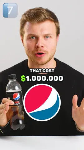 TOP 10 Most Expensive logos of all time 🤑 (it gets wild in the end) #LearnOnTikTok #brands #logodesign #business 