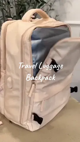 Travel luggage bag from @Leacat Store  #fyp #foryou #travelbag #travelorganization #travelhacks #travelluggagebag 