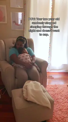 Y’all, the two-year-old sleep regression has had us on the struggle bus 😫 Okay so this is old footage but still!! & Lowkey, I don’t remember the boys doing this buuuut then again maybe they did? Idk, I’m sleep deprived and I miss sleeping without homegirl putting her foot on my neck…literally 🥴 I recently cut out screen time (like 90%😅) so praying this helps sis regulate herself again bc I can’t! Also documenting our screen free journey so stay tuned 😊 #sleepregression #twoyearoldsleepregression #babycenter #momlife #sleeptraining 