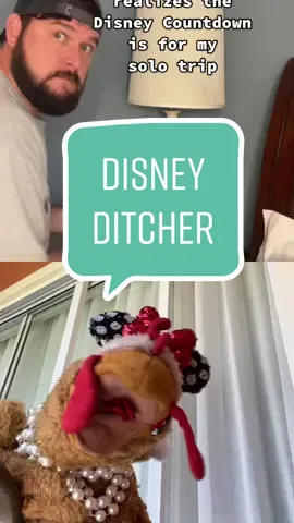 #duet with @travelagentwilliam #disneysolo #disneyditcher #MrsChickers is not ok with this! #disneyadult #puppetsoftiktok 