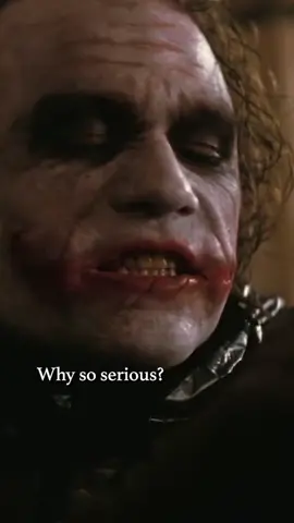 Why So Serious?! | 🎥 The Dark Knight  #DAKtv #Movie #TheDarkKnight #TheJoker #heathledger #batman #christianbale #morganfreeman #trending #fyp #foryou #foryoupage #movieclips #moviescenes🎬 #movieclips🎬 