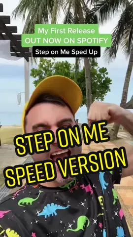 My first official release is now out on Spotify Step on me by the Cardigans (Sped Up)