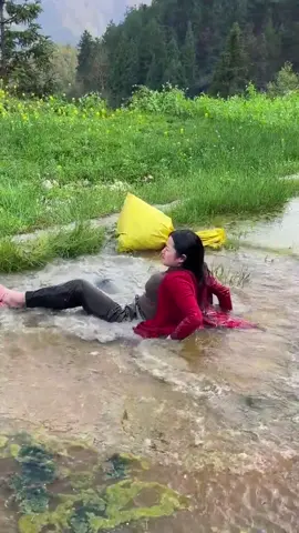 kok malah nyemplung kesawah  #videolucu #fyp 