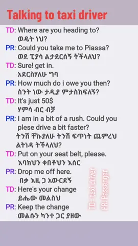 #fyp #LearnOnTikTok #english_amharic 