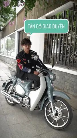 Một chiếc xe hoài cổ pha lẫn hiện đại, có cái giá hơi thốn xí #xuhuong #xemay #hondacub #cub #cubc125 