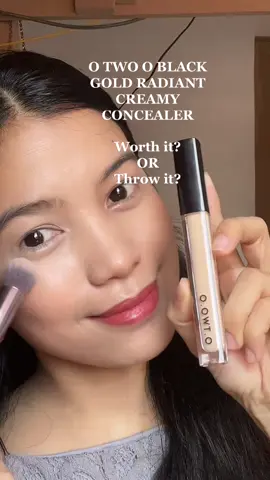 Wave goodbye to blemishes and dark circles with O.TWO.O Black Gold Cover Up Radiant Creamy Concealer. #otwoo #otwooph #otwoophbeauty #concealer #recommendation #otwooconcealer #tiktokfind #tiktokaffliate #foryou