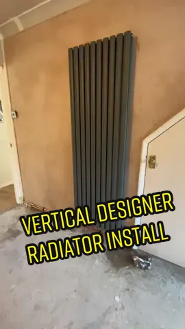Plumbing a designer radiator in today, big vertical anthracite double panel customer choose as part of there kitchen redesign…got a new team member as well 👀 thanks to PT for the official @PlumbersTools duck and to @Direct Plumbing Supplies Ltd for the inhibitor and fittings used on this job #plumber #plumbing #plumbinghacks #plumbingtools #plumbersoftiktok 