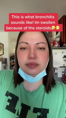 F bronchitis! I can be around with people with croupe and mono I will not catch it! But I dont do good with bronchitis😷🤧#fyp #foryoupage #fypシ #