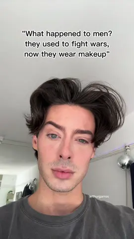 What do you think? 🤔 #mensmakeup #gendernorms #soldiers #warhistory #themoreyouknow 