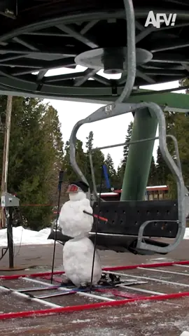 These ski fails will *lift* your spirits ⛷️ #skilift #ski #skiing #snow #fail #fall #afv 
