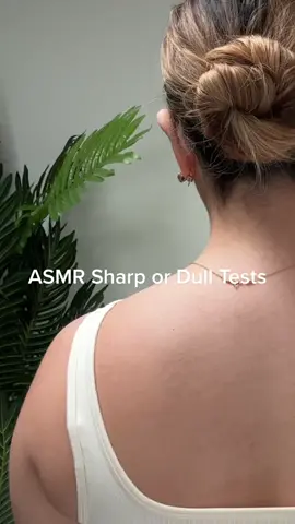 ASMR sharp or dull triggers medical tests @ivybasmr #asmrsharpordull #asmrsharp #asmrdoctor #asmrvideo #asmrdoctorroleplay #asmrsoftspoken #asmrmedicalexam #asmr_tingles #asmrrealperson #realpersonasmr #asmrsensory 