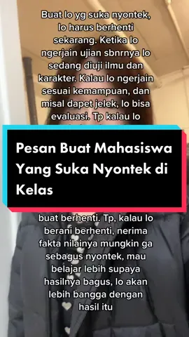 Bukan cuma pesan normatif belaka#MaybellineIDSingToShine #serunyabelajarbareng #KenikmatanHakikiRamadan #fyp #CLEARYourHeadDuetChallenge #foryourpage #CallofDragons #belajaronline #nyontek #jujur 