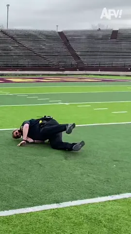 From field goal to field roll 🏈 #football #sports #fail #fall #afv #funnyvideos