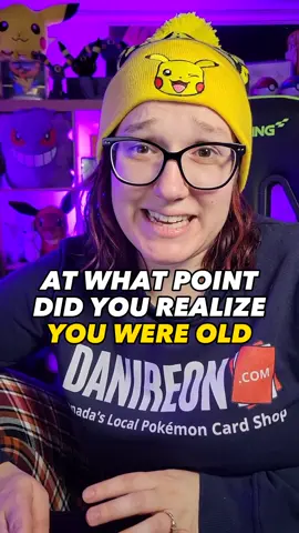 What moment made you realize you were old? Stitch this and let me know! #whenirealized #pokemoncards #pokemon1stedition #pokemonshadowless #pokemon1999 #vintagepokemoncards #old 