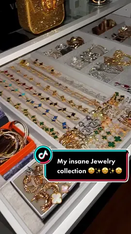 My insane Jewelry collection… #spoiledwife #luxurycloset #vancleef #chanel #valentino #fendi #viralvideo #luxurylifestyle #shopaholic 