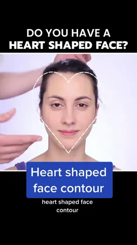 Heart shaped face contour #heartshapedface #heartshape #facecontour #heartshapefacecontour 