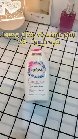 Dung dịch vệ sinh phụ nữ Femfresh hồng bổ sung lợi khuẩn, dưỡng ẩm#dungdichvesinhphunu #femfresh #xuhuong #reviewlamdep #xuhuongtiktok 