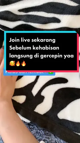 Harus buruan di gercepin nih yang best seller kaya ginii😍😍 #selimutbuluhalus #murahbanget #promoramadhan #fyp #fypシ #fyp🌈 #selimuthalusdannyaman 