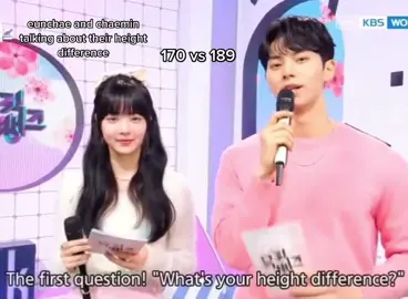 the way eunchae gets on her tiptoes 😭 #leechaemin #chaemin #eunchae #hongeunchae #eunchaemin 