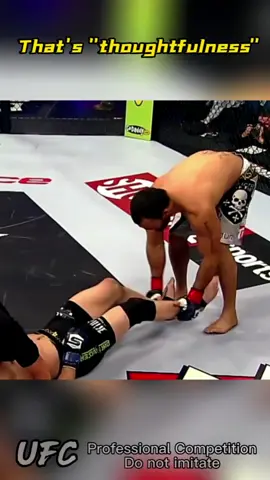That’s “thoughtfulness”#fyp #UFC #mma #foryou #knockout 