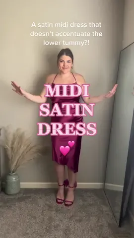 We absolutely love to see it 💕 this is in a size large. The shoes are the cherry on top if im being honest.  Date night dress, wedding guest dress, going out dress, amazon dress, corset dress, spring outfit, neutral outfits, satin dress #satindress #amazonfinds #springdress #datenightdress #datenightoutfit #midsizemama #momstyle #thicktummystyle #springoutfit #weddingdresses 