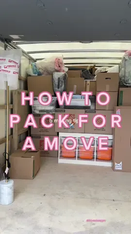 Most organized move ever! 🥰💛 #movinghack #movingtips #howtopack #moving #organizing #labels 