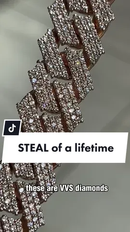 Hey guys! Got a steal for all my tiktok followes. 10K Gold cuban chain, bracelet, and diamond baguette bracelet. All VVS1 Natural Diamonds