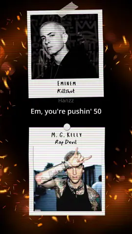 Eminem ends another career 💯👑 #foryourpage #fypシ゚viral #fyp #fypシ #eminem #slimshady #slimshadyedit #marshalmathers #killshot #mgk #machimegunkelly #rapdevil 