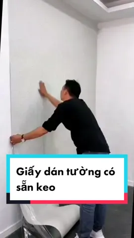Giấy dán tường có keo sẵn dán phòng ngủ, phòng khách #giaydantuong #giaydantuongdep #giaydantuonggiare #giaydantuonghanquoc #decor 