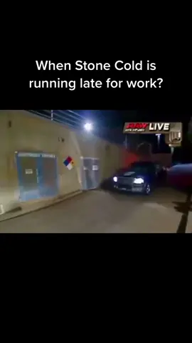 #stonecold #stonecoldsteveaustin #runninglateforwork #worklife #funnyvideo #humour #attitude #WWE 