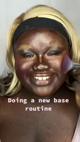 One thing that would never change is how much i put blush 