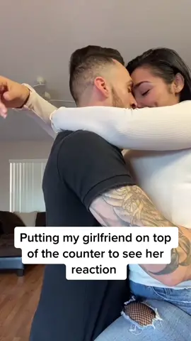 Her reactions are the best 🥰 #fyp #foryou #couple #cuddles #cuddling #Love #soulmate #girlfriend #boyfriend #relatable 