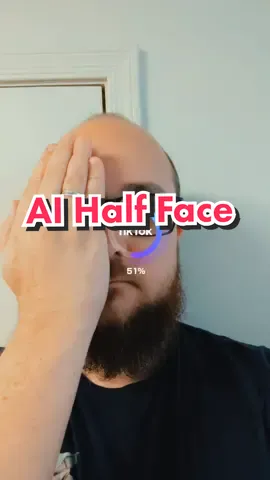 #aihalfface #aiart #half #face #nerdysir 