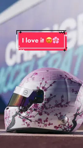 I LOVE IT! 🌸 #Nissan #NissanFormulaE #FeelElectric #HelmetDrop #CherryBlossom  