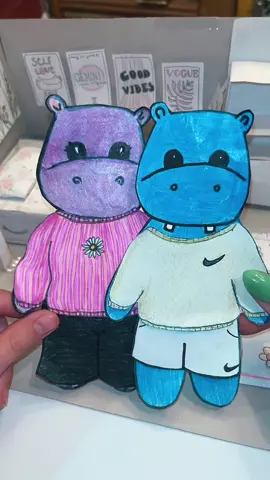 Holly and Bae are ready for Prom!! #paperanimal #fypシ #foryou #hippo #viral #xyzbca #drippyhippo #prom 